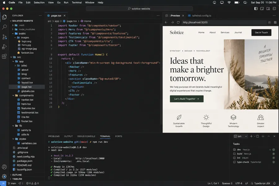 Chrome, Arc and Firefox windows each appear in Canopy as a snapshot with the page title and the address it's on.